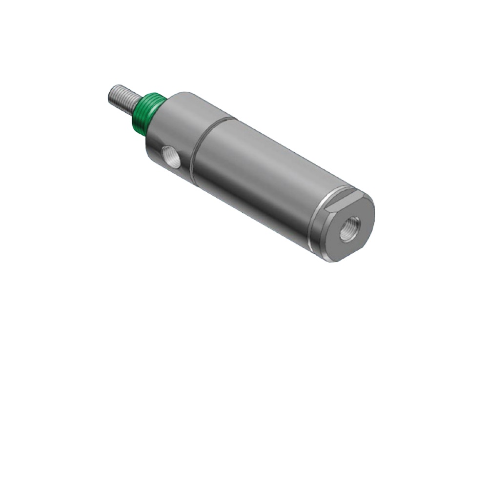 NUMATICS/AVENTICS ROUND LINE CYLINDER M SERIES 5/16" BORE 1/2" STROKE, DBL ACT, NOSE MNT